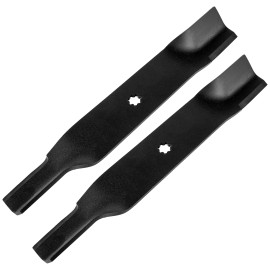 Caltric 19 1/2 inch 7 Point Star 38" Deck High Lift Blade For John Deere