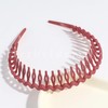 Herbeluemily HM-0094-R01-RD Headband, Comb, Bangs, Unisex, Skin Care, For Face