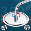 Rainfall Shower Head 8 Inch Round Fixed Shower Heads to