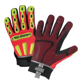 West Chester 86713 Synthetic Leather R2 Safety Rigger Glove, Small