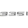 Fidida 335i Emblem Decal Car Numbers Letters Emblem Plating Badge