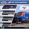 KATO 10-1788 N Gauge Amtruck ALC-42 & Superliner 4-Car Model
