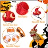 4 Pack Halloween Hamster Costume Small Animal Clothes Funny Witch
