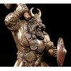 Viking Figure with Hammer | Veronese Decorative Bronze Look
