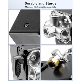 Pressure Switch Fit for Ingersoll Rand Reciprocating Air Compressor 2340 2475 2545 7100 2475 Replace 23474570 23474570-A