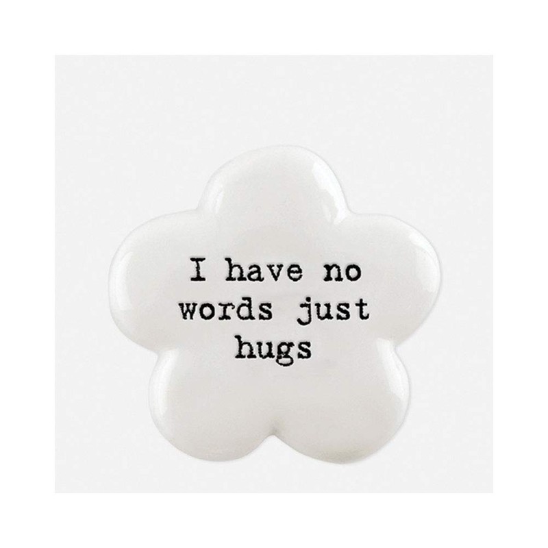East of India Flower Token - Just Hugs