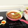 Webake Silicone Flat Whisk Set of 3, Heat Resistant Kitchen