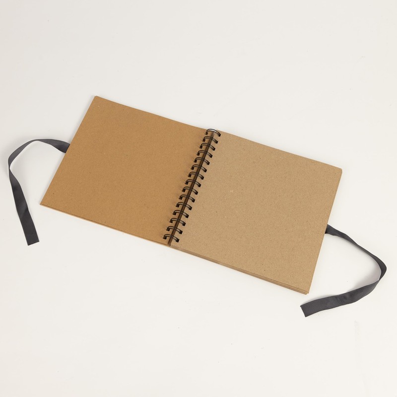 Scrapbook Spiral Bound Photo Album for Wedding Couple Travel Memory