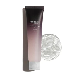HARUHARU WONDER - Black Rice Triple AHA Gentle Cleansing Gel 100ml - Gel limpiador suave con ácido cítrico, tartárico y mandélico - Exfoliación ligera, hidratante, vegano, apto piel sensible