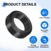 uxcell 4pcs Set-Screw Collars 25mm Bore, 1045 Steel Shaft Collars,