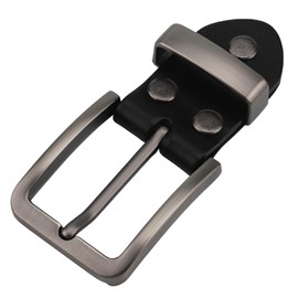 McFanBe 1.2"-1.5"(31-38mm) Belt Buckle Sturdy Replacement For Men Women (Black12, 33mm)