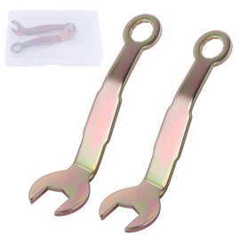 SPEEDWOX 2 Pcs Pocket Door Wrench 3/8 inch Pivot Adjustment Wrench Bi-Fold Open Spanner Pocket Door Adjustment Spanner Closet Doors Tool for Sliding Doors Hanger 3 in Length Comes with A Organizer