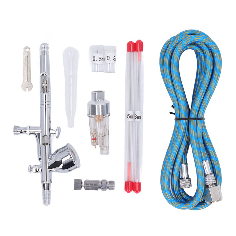 Airbrush Kit Multifunction Dual Action Strong Copper Simple Operation Airbrush