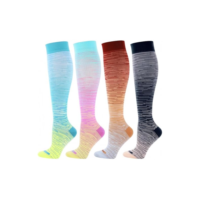 LEVSOX Compression Socks Women and Men, 20-30mmHg, Best for Nurses,