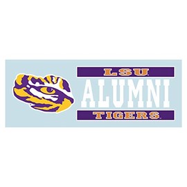 Craftique LSU Decal (LSU TIGERS ALUMNI DECAL (6"), 6 in)