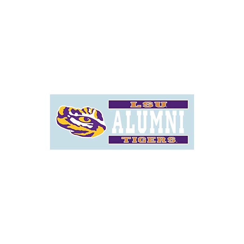 Craftique LSU Decal (LSU TIGERS ALUMNI DECAL (6"), 6 in)