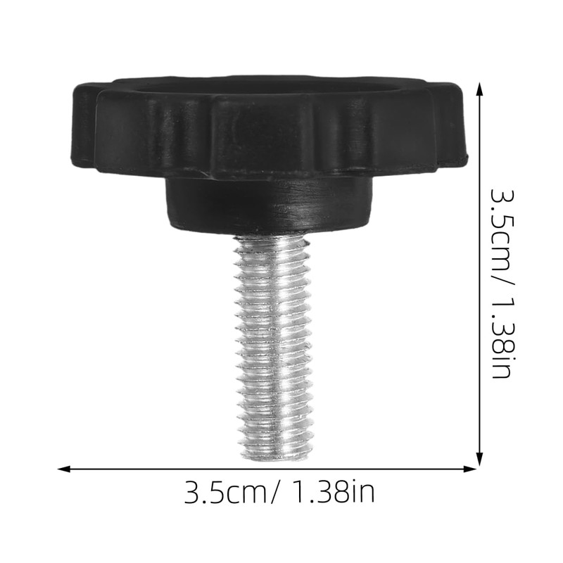 Yardenfun M8 Thread Clamping Knob Screws for Patio Umbrella Base