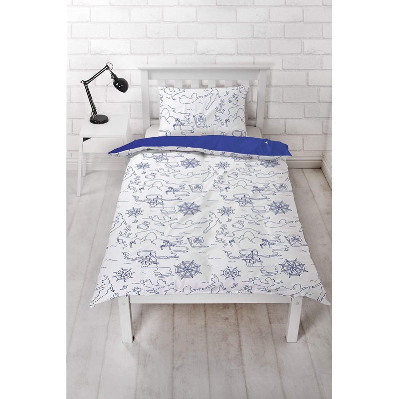 Character World Peter Pan Single Duvet Cover Design | Polycotton