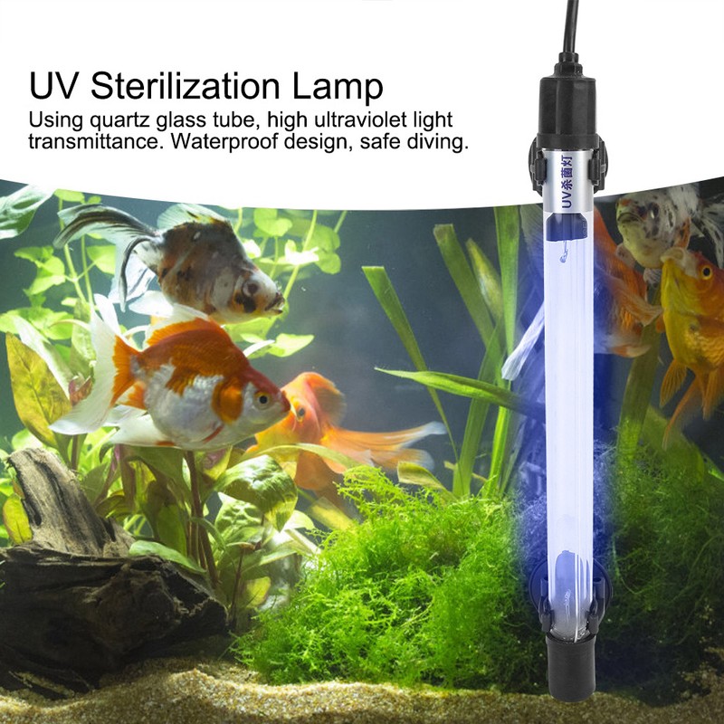 Single Tube Ordinary Fish Tank UV Sterilization Lamp Aquarium Ultraviolet