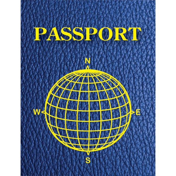 Ashley Productions ASH10708BN Blank Passports, 12 Per Pack, 3 Packs