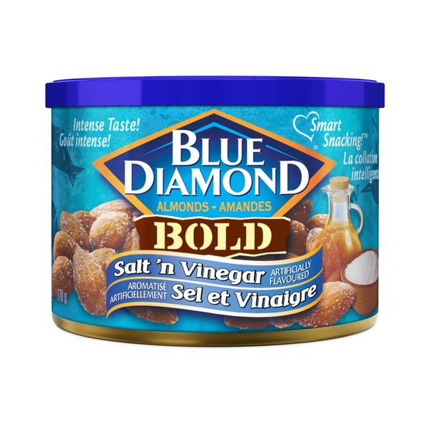 Blue Diamond Salt and Vinegar Almonds, 170 Grams