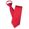 JEMYGINS Mens Red Pre-tied Tie Adjustable Neck Tie