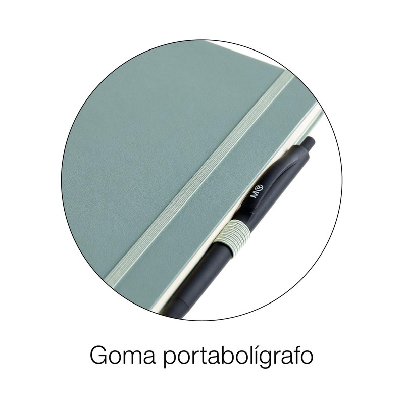 Miquelrius Hardback Notebook - Heavy Duty Gummed 140x90mm 192 Pages