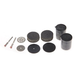 HYPER TOUGH 90-Piece Cutting Set for Rotary Tools Accessory KIT Diamond Wheel