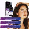 Spray orgánico para el crecimiento del cabello con agua de