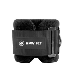 RPW FIT Soft Ankle Strap for Cable Machine (Black)