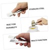 iplusmile 2Pcs Stainless Steel Tea Bag Tongs Heat Resistant Multi