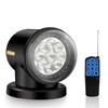 Remote LED Search Lights for Truck, Auto-Reset 360 Rotating Spot