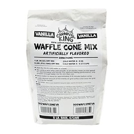 Carnival King Vanilla Waffle Cone Mix 5 lb. Bag