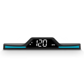 Liiiyuan Heads Up Display for Cars G15 ， Digital GPS Speedometer for Car with MPH， Fatigue Driving Alarm， Speed Alarm, USB Plug and Play，Suitable for All Car
