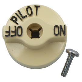 Supplying Demand 1751-012 Beige Gas Valve Pilot Dial Replacement with Screw
