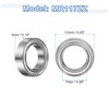 sourcing map 8Pcs MR117ZZ Small Bearing, 7mm ID 11mm OD