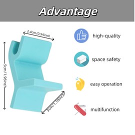 20 Piece Baking Tray Stacker, Reusable Baking Tray Stacker, Space Saving Fixed Cookie Tray Stacker, Cookie Tray Baking Tray for Kitchen Baking (Blue)