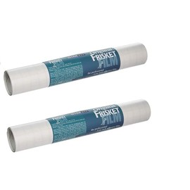 SIMair 2 Rolls 10" x 12ft Film Frisket for Painting Low Tac