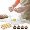 HKZTUY Silicone Muffin Pan Non-stick 12 Cups, Silicone Cupcake Pan