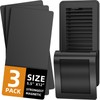 Magnetic Vent Covers (3-Pack) for Complete Sealing, 5.5" X 12"