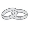 Linked Wedding Rings Metal Cutting Die