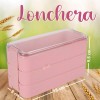 Miaxiang Lonchera Contenedor Antiderrames Fibra De Trigo Lunch Mx-007