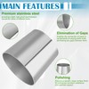 Mandrel Exhaust Bend Elbow Pipe Concentric Reducer Car Exhaust Adapter