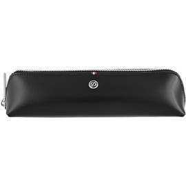 S.T. Dupont Line D Pencil Case Leather Black