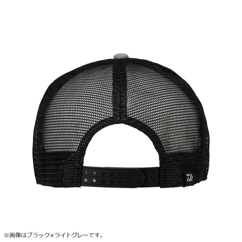 DAIWA DC-6221 Basic Mesh Cap, Free Orange x White
