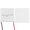 sourcing map TEC1-12705 Semiconductor Refrigeration Tablets 15.8V 5A 43W Heatsink