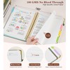 Hardcover Large Spiral Notebook 8.5" x 11" with Removable Dividers