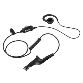Bommeow BSE12-M9 C-Shape Swivel Style Earpiece Headset for Motorola Radio XPR6000 XPR6350