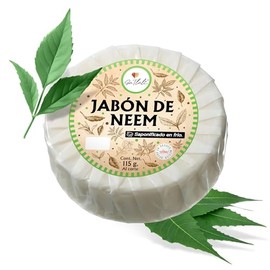 Ga Tlali Jabón Natural Neem 115g Hecho a Mano | Jabón Facial para Piel Grasa con Neem 115g Ga Tlali – Limpieza Diaria con Aceites Vegetales Saponificados | Opción Saludable para Lavar la Cara Todos los Días – Jabón Facial Sólido de Uso Cotidiano
