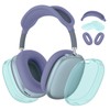 Silicone Case Cover for AirPods Max Headphones, Clear Soft TPU